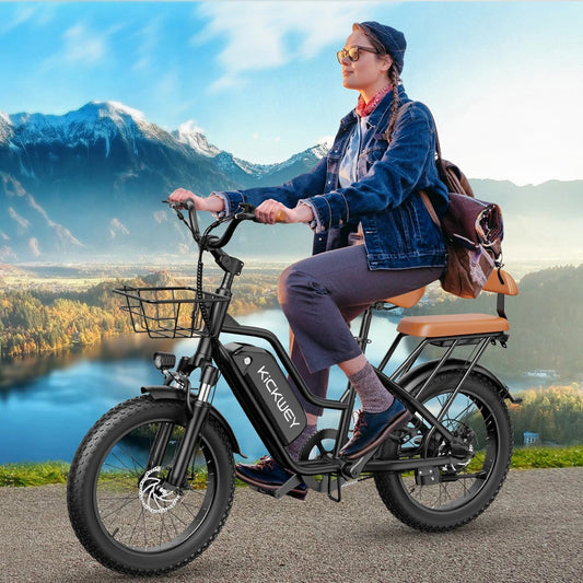 KICKWEY Electric Bike for Adults, 20'' 1500W