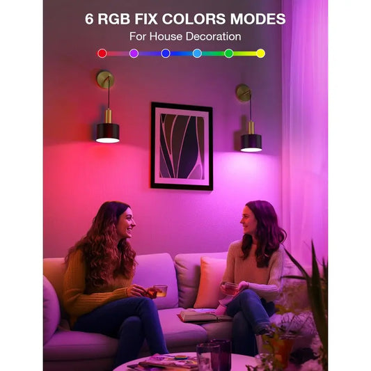 Battery Operated Wall Sconce Set of 2, Gold amp Black Wireless Rechargeable