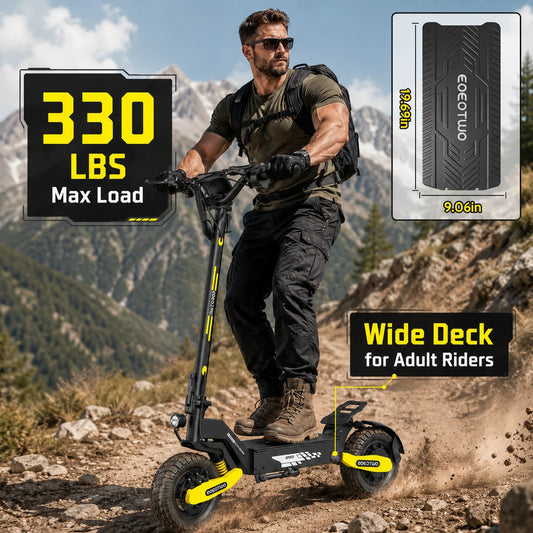 EOEOTWO 1200W Off Road Electric Scooter for Adults